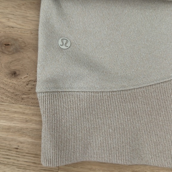 Lululemon Loungeful Cropped Hoodie *Spark Bone / Beige S - Picture 9 of 12